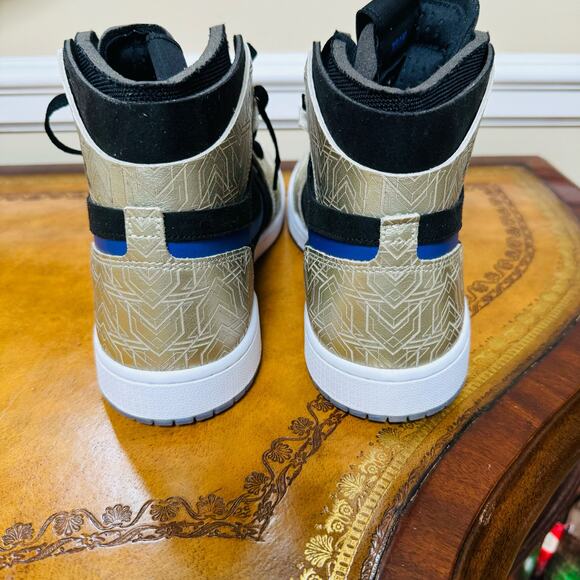 Air Jordan 1 Zoom Air CMFT GC Sz 11 Gold Laser Concord Black DQ0659 Sneakers NEW main image 6
